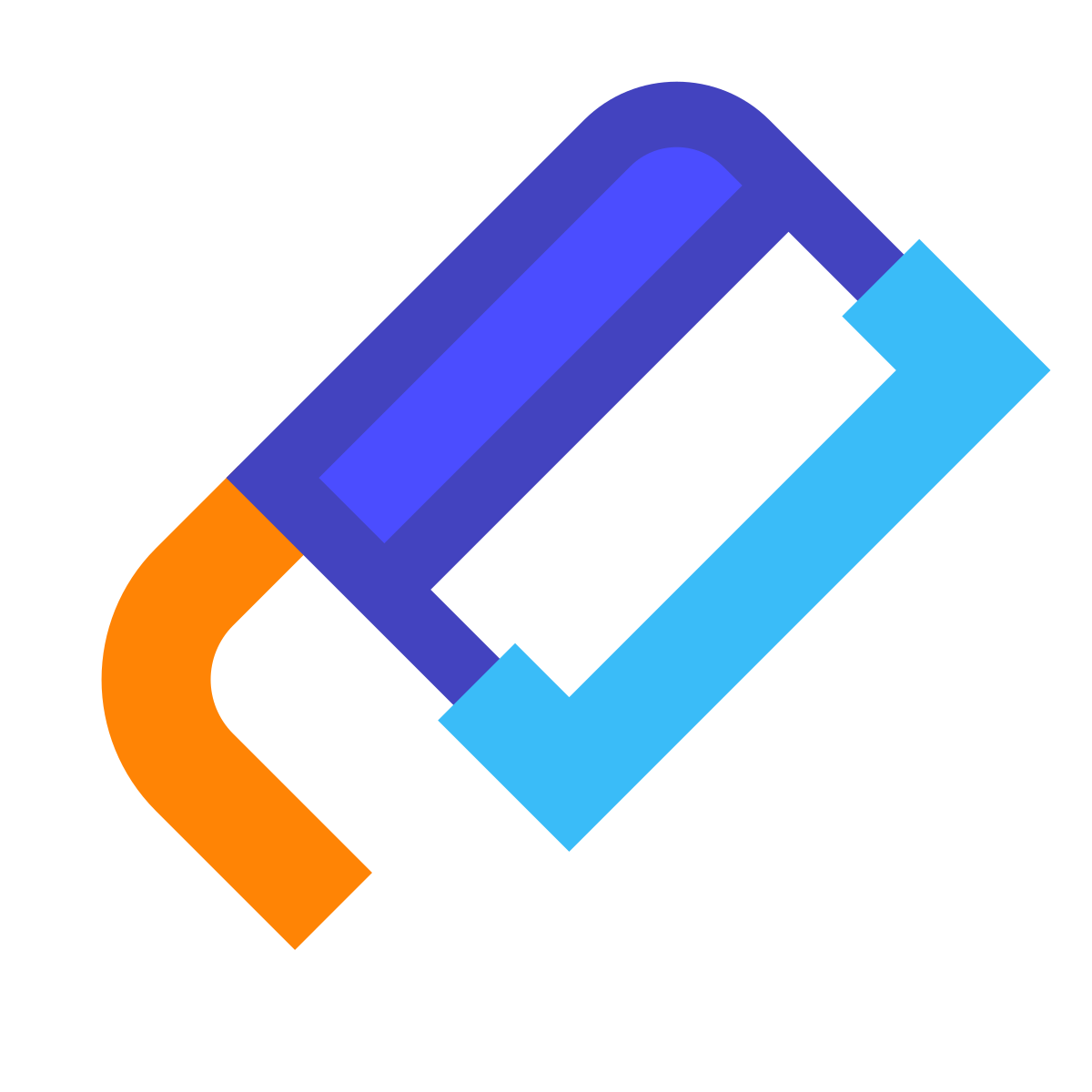 avantgarde style hacksaw icon