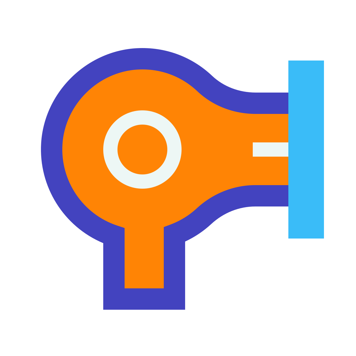 avantgarde style hair dryer icon