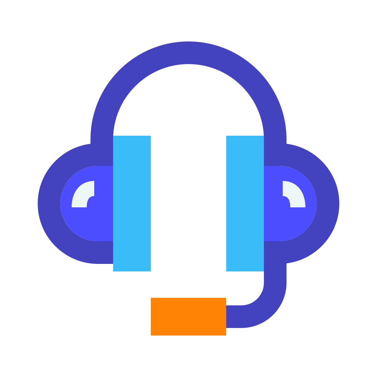 avantgarde style headset icon