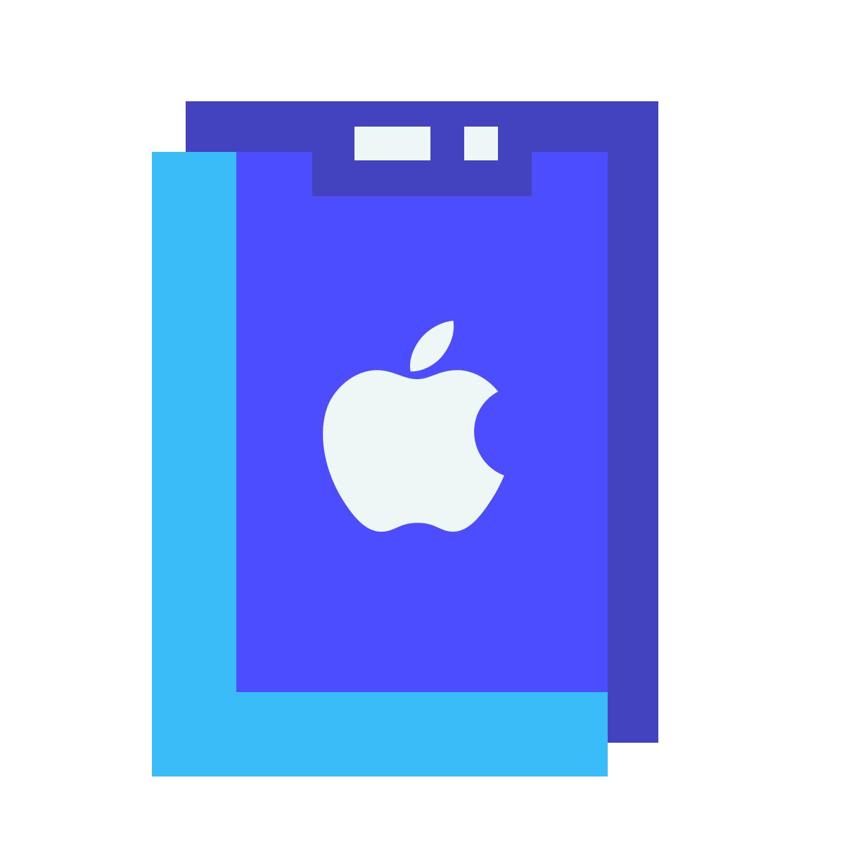 avantgarde style iphone x icon