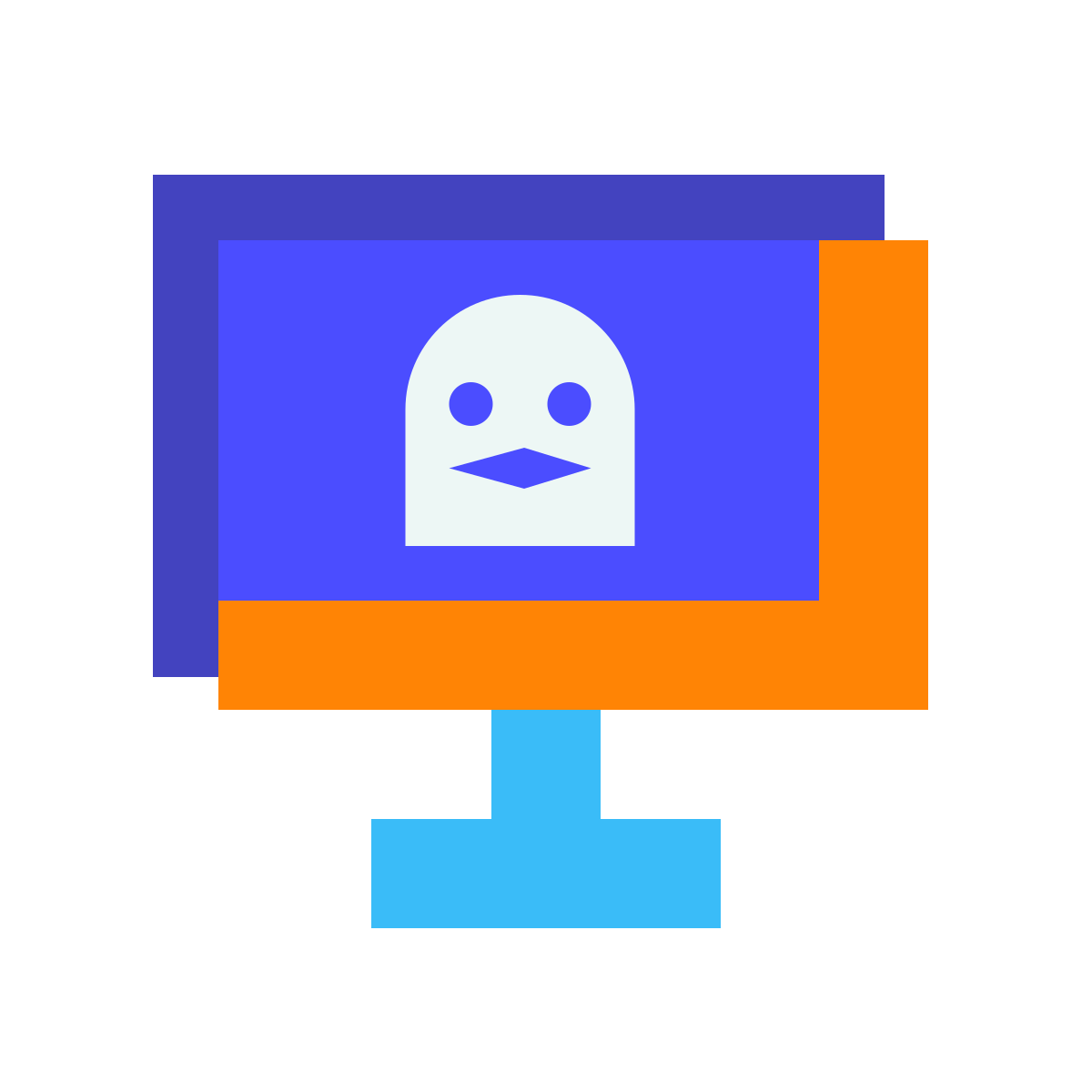 avantgarde style linux client icon