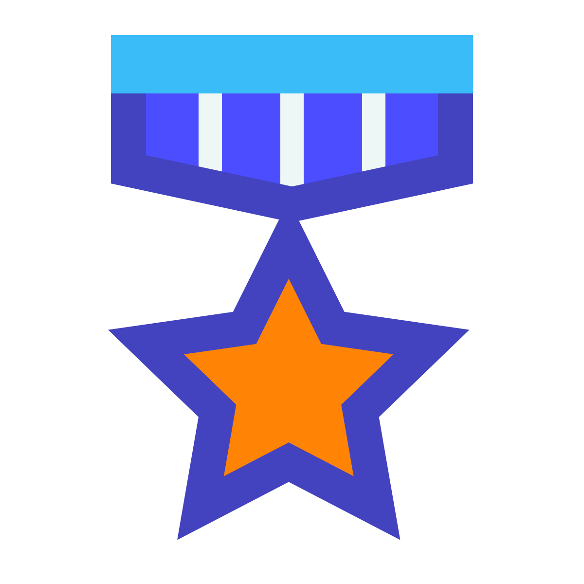 avantgarde style medal icon