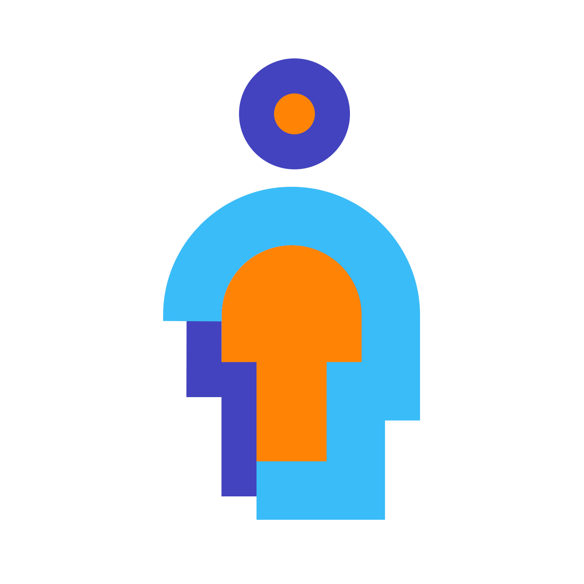 avantgarde style men age group 4 icon
