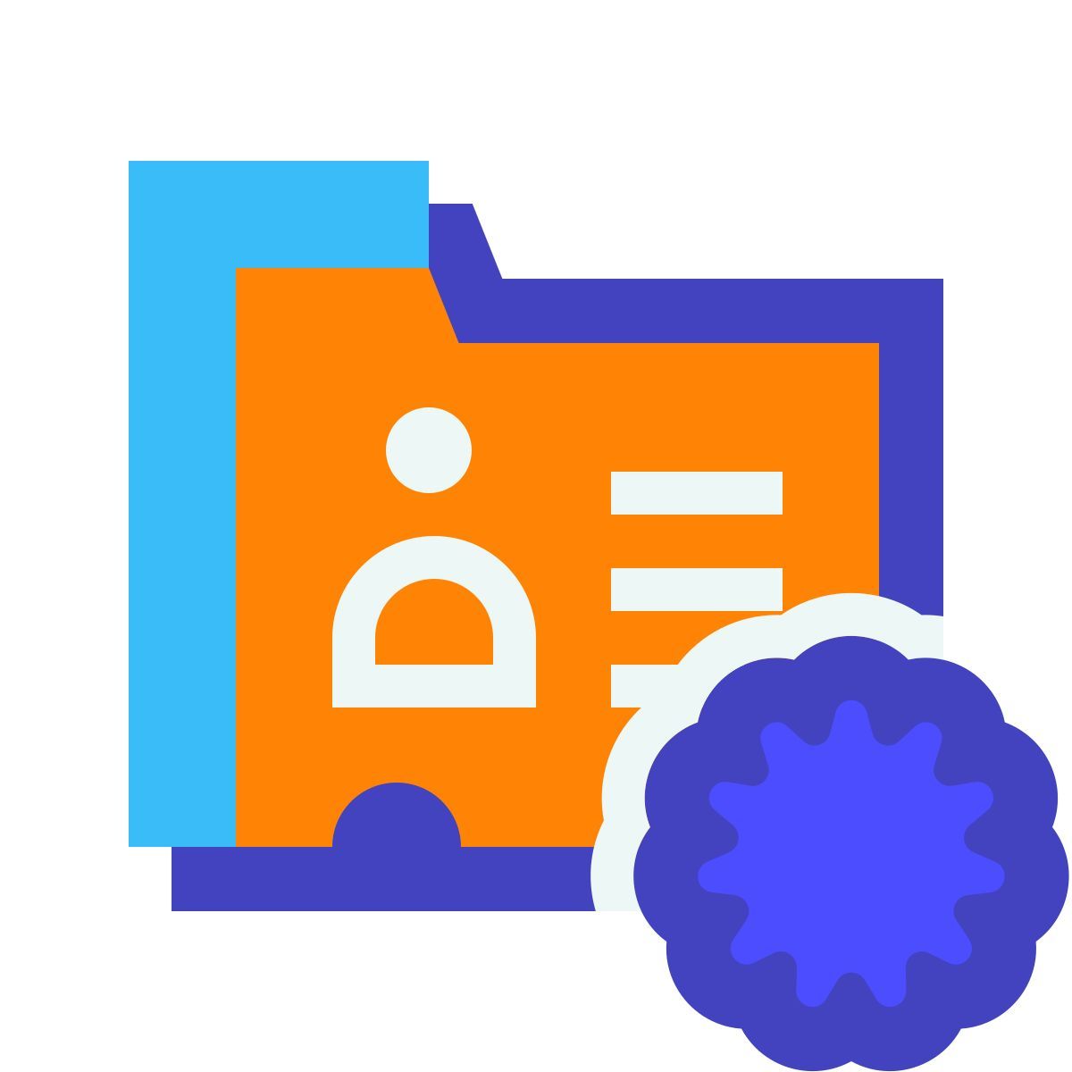 avantgarde style nuevo contacto icon