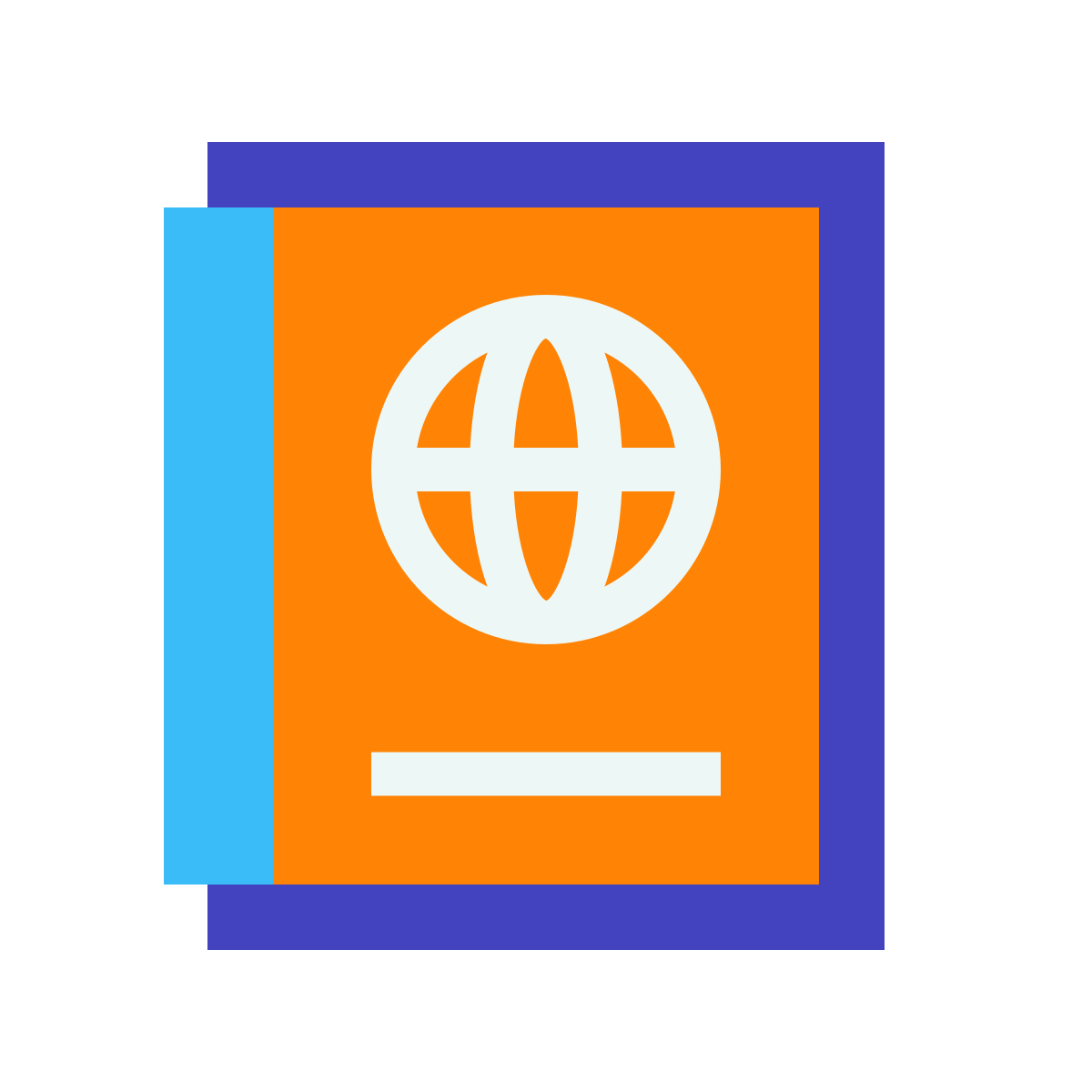 avantgarde style passport icon