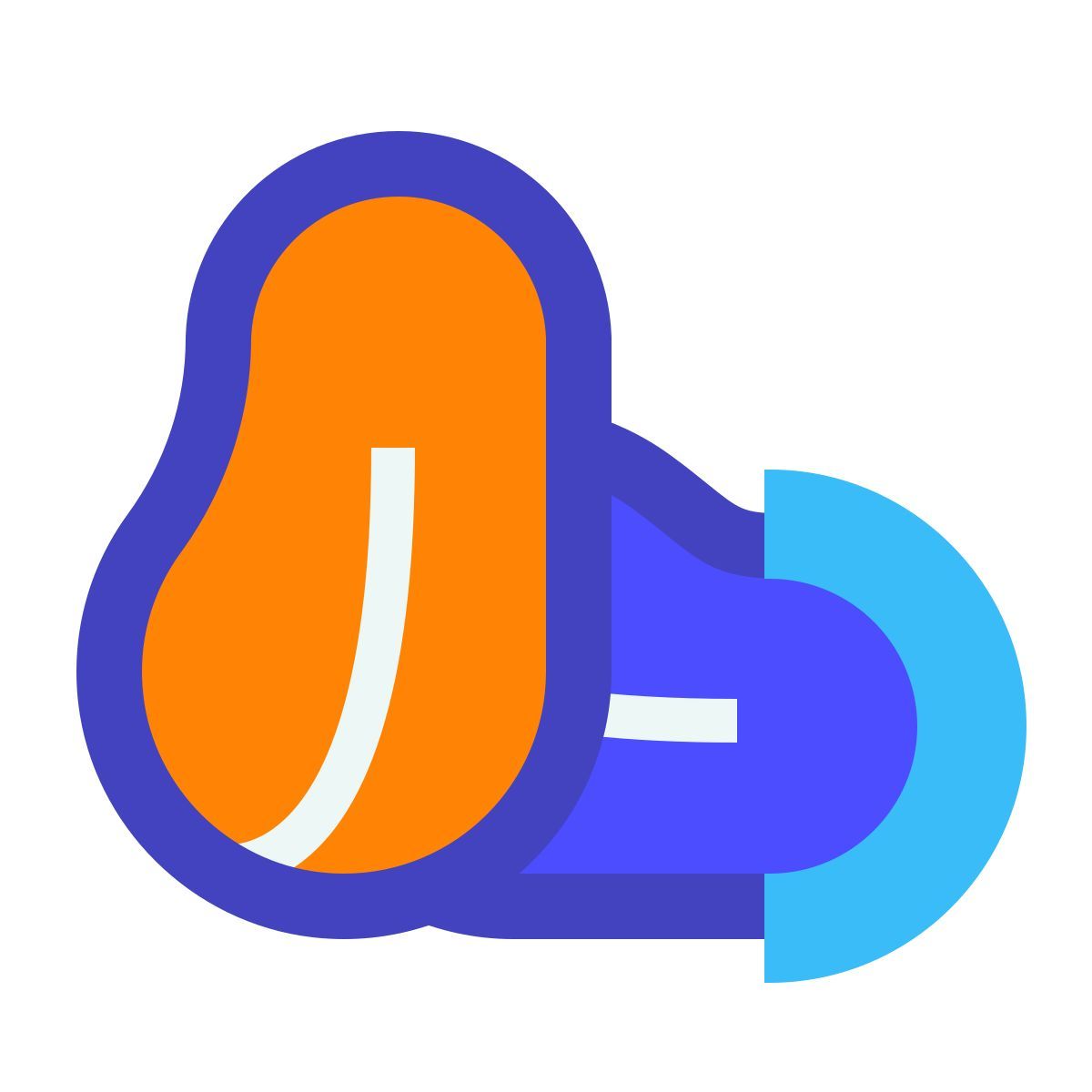 avantgarde style erdnüsse icon