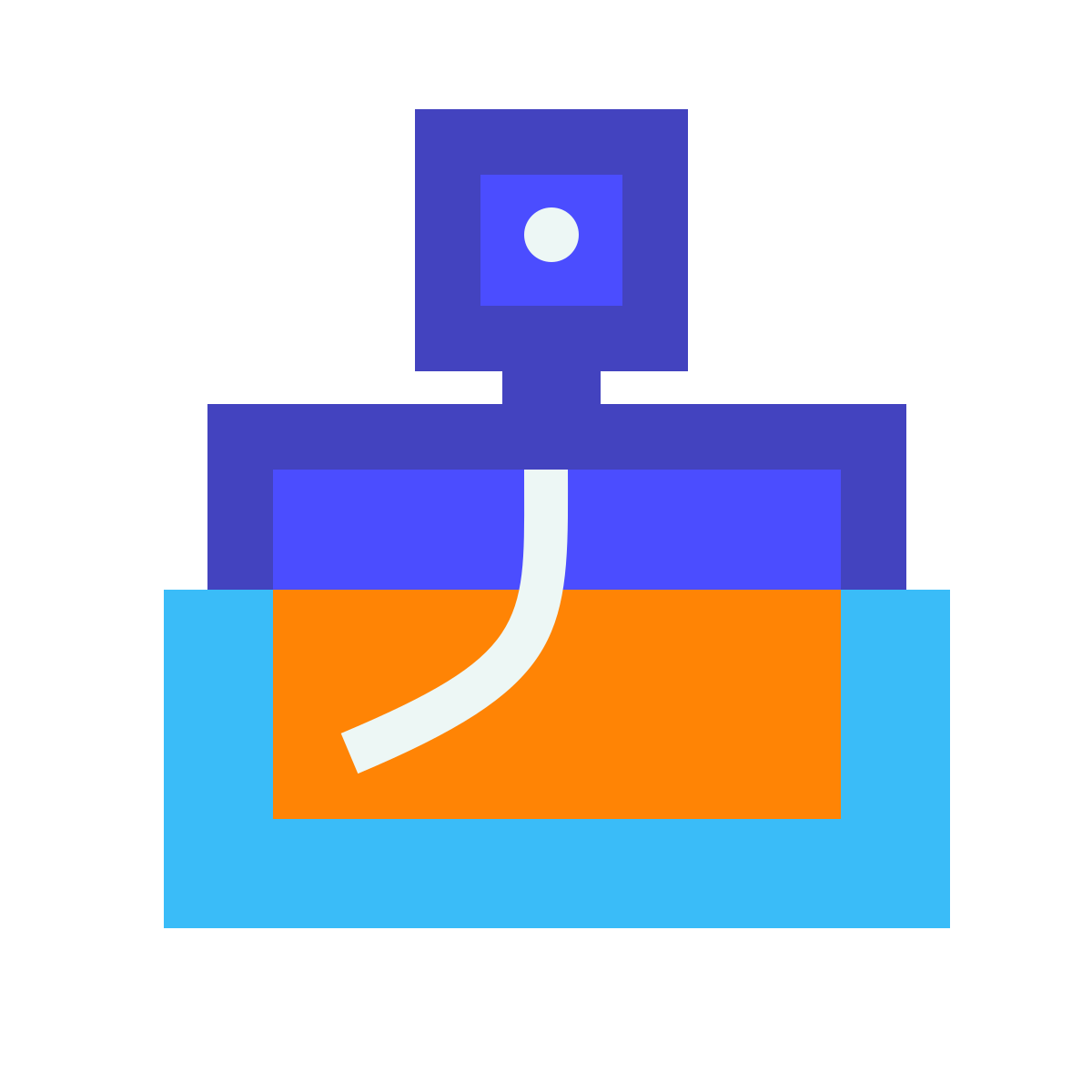 avantgarde style perfume bottle icon