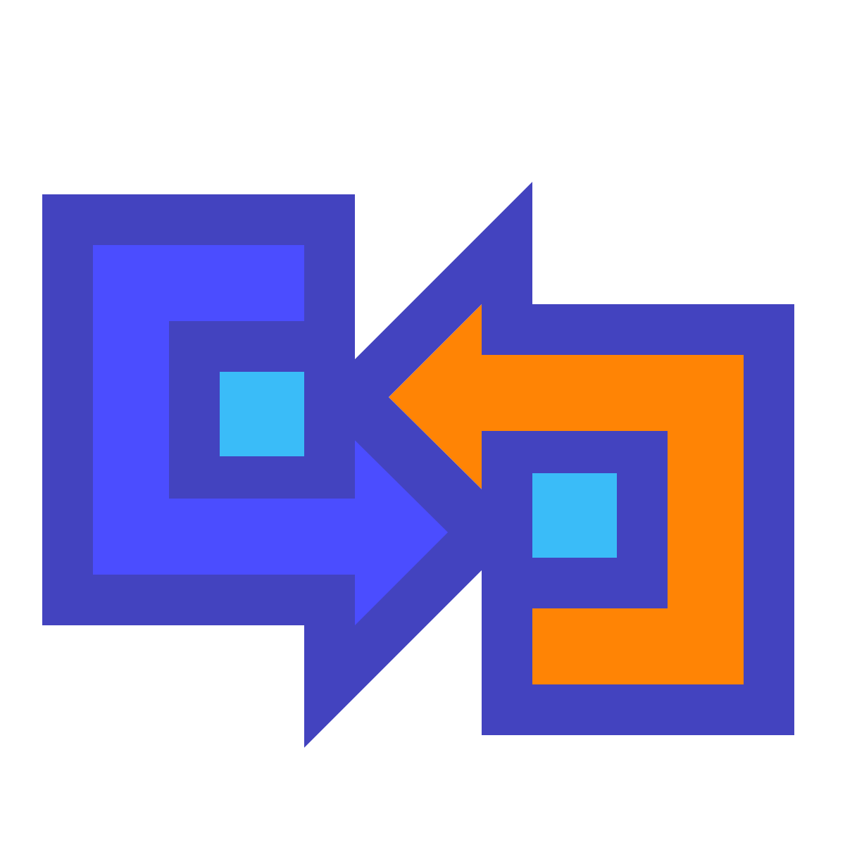avantgarde style repeat icon