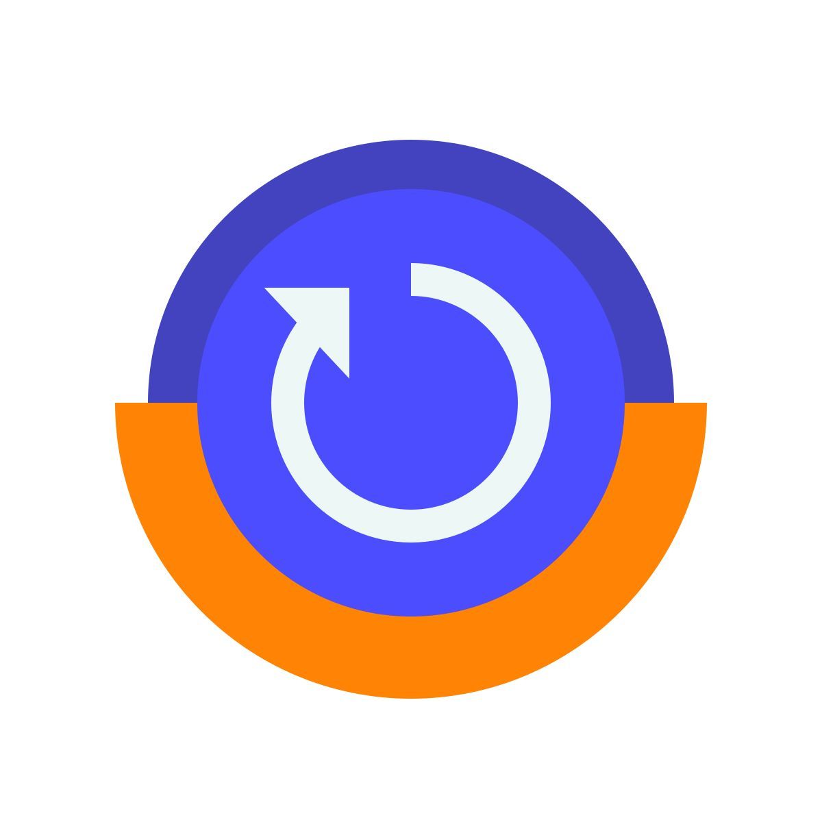 avantgarde style restart icon
