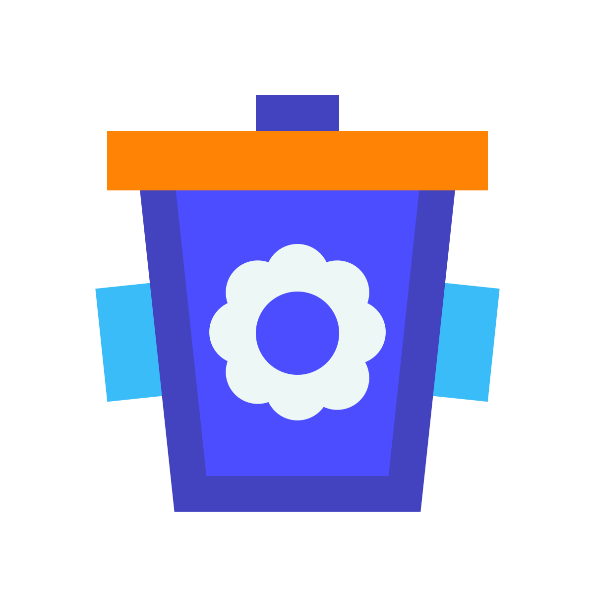 avantgarde style sippy cup icon