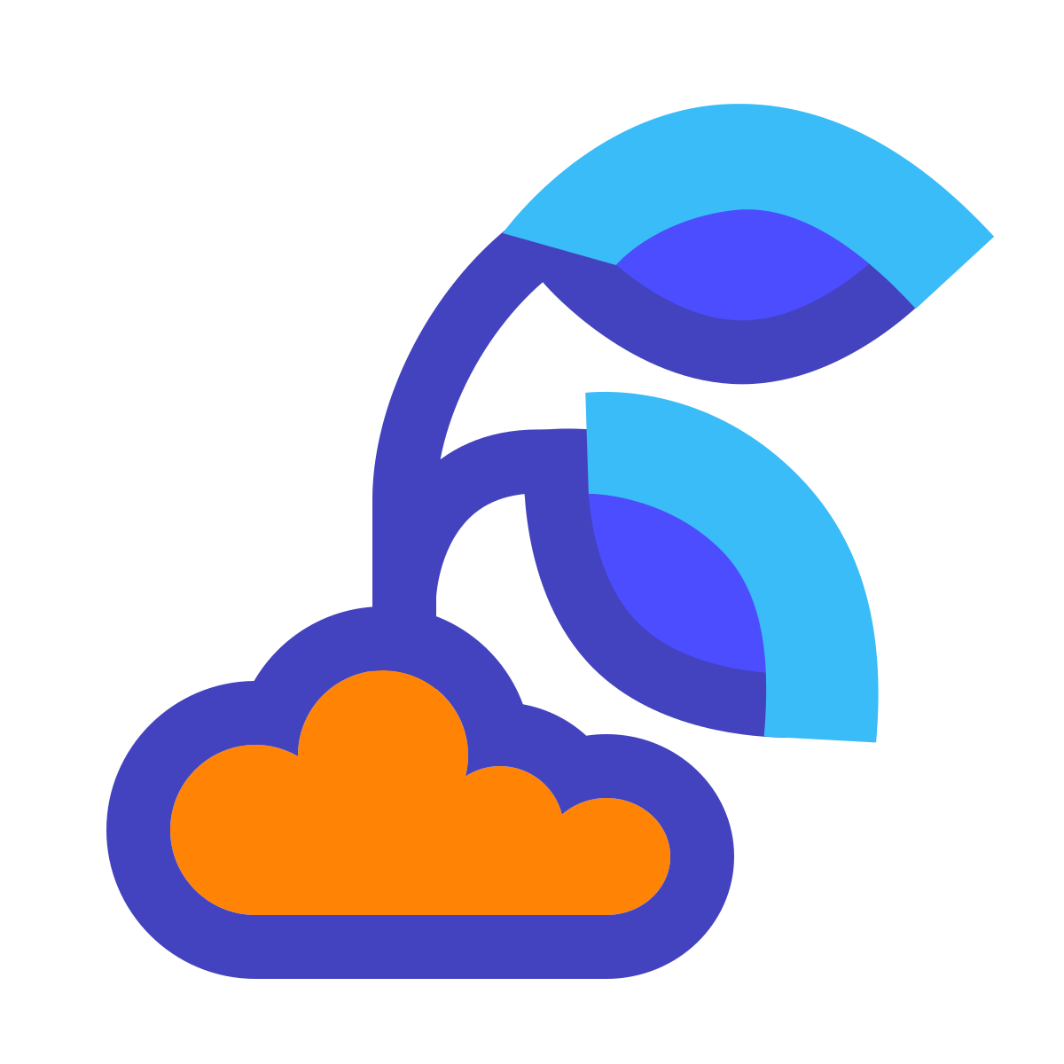 avantgarde style sprout icon