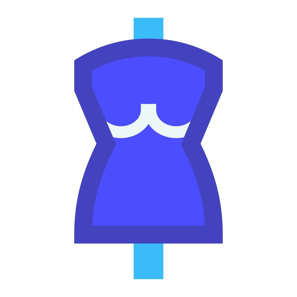 avantgarde style tailors dummy icon