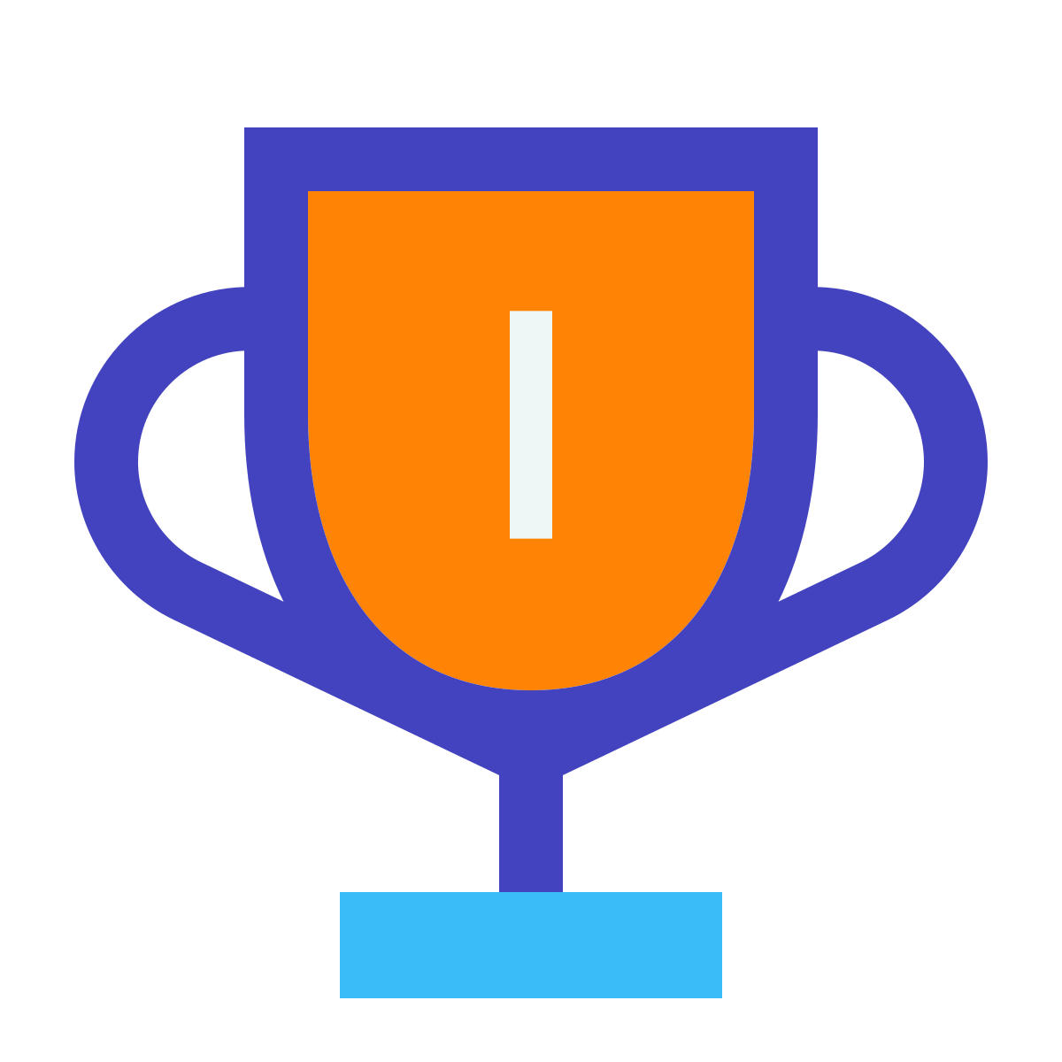 avantgarde style trophy icon