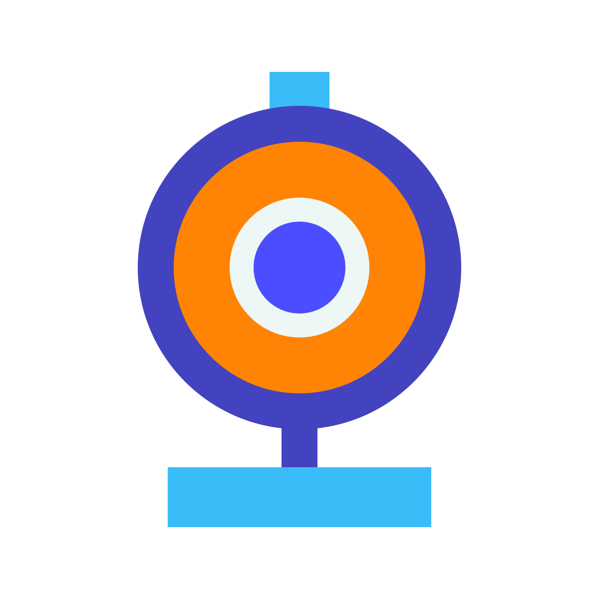 avantgarde style webcam icon