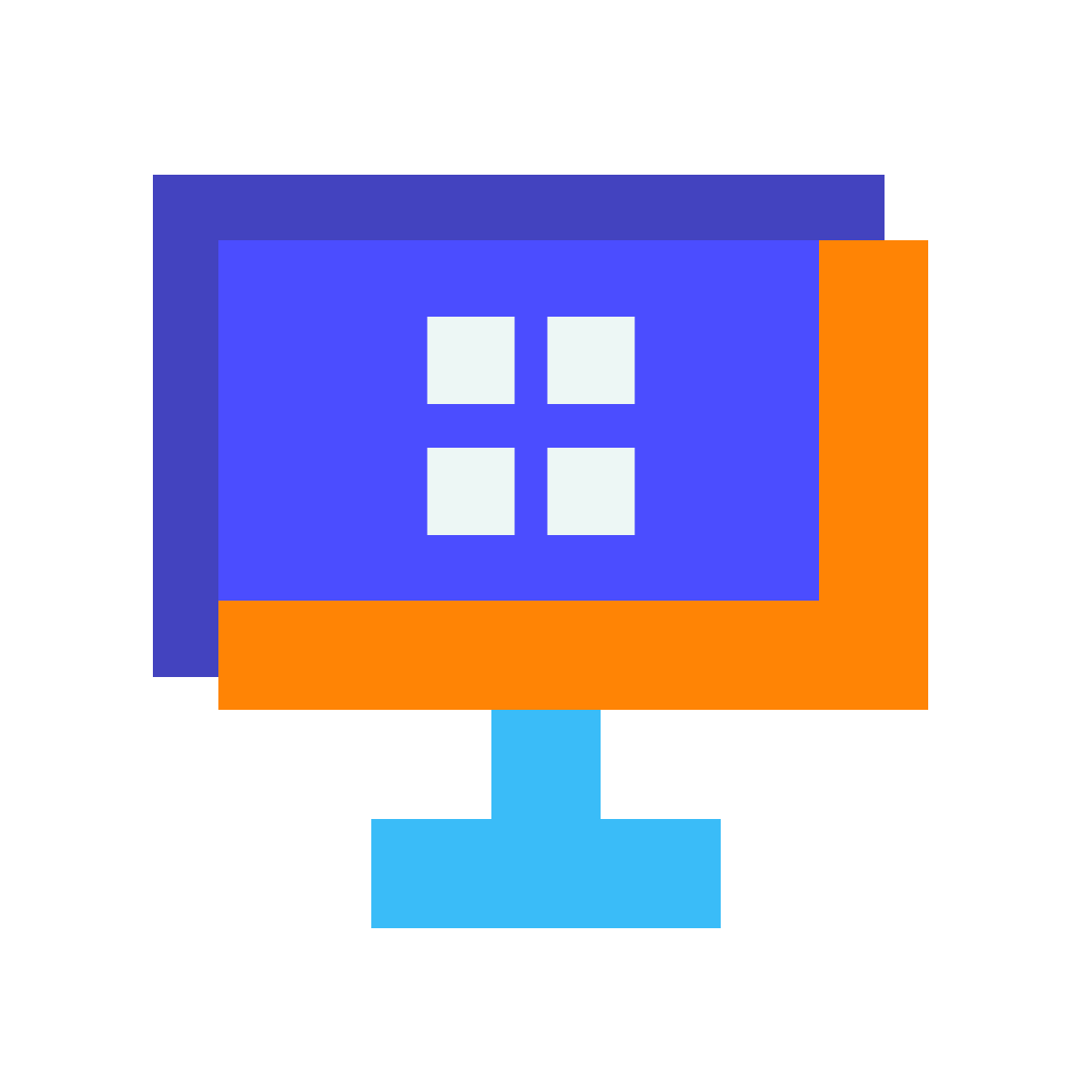 avantgarde style windows client icon