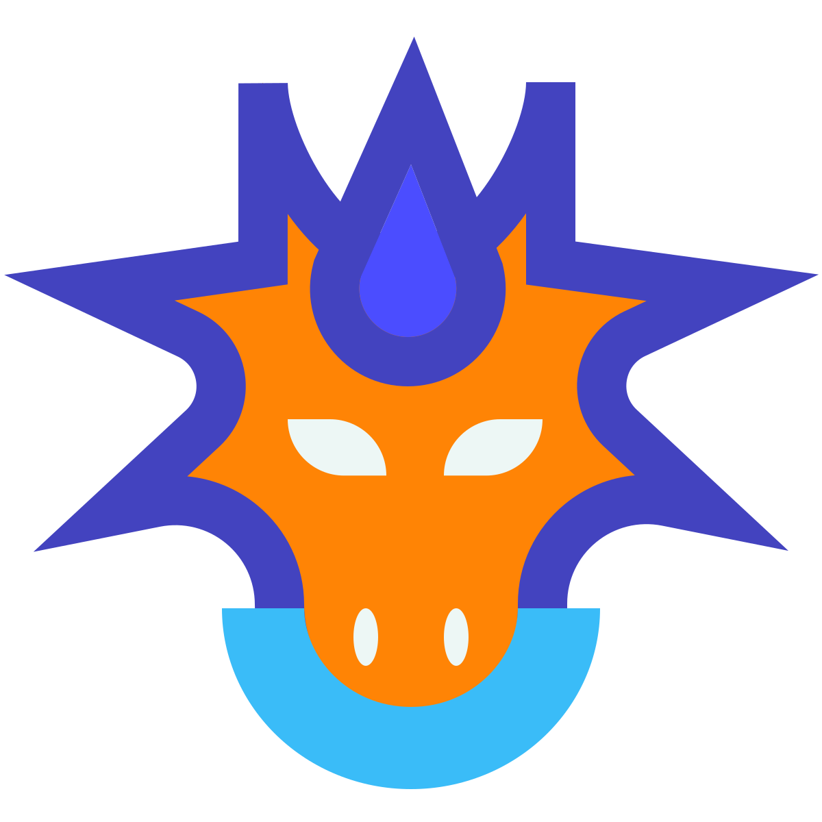 avantgarde style year of dragon icon