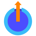 Move Up icon in Avantgarde Style