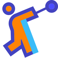 hammer throw icon