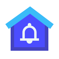 secured by-alarm-system icon