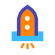 launched rocket icon
