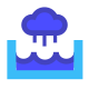 rainwater catchment icon