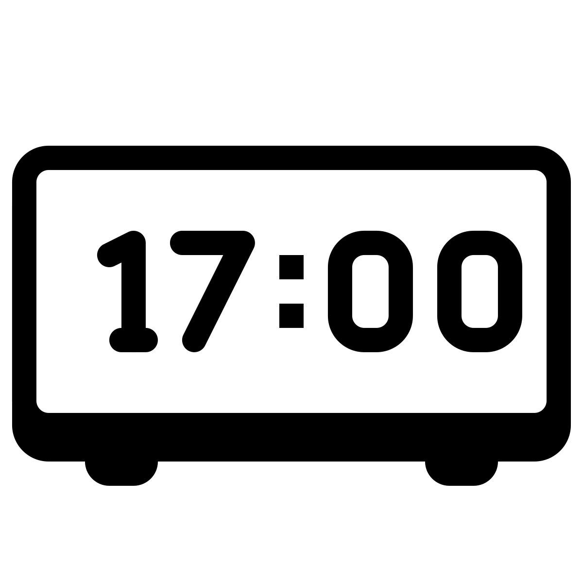 badges style 17:00 icon