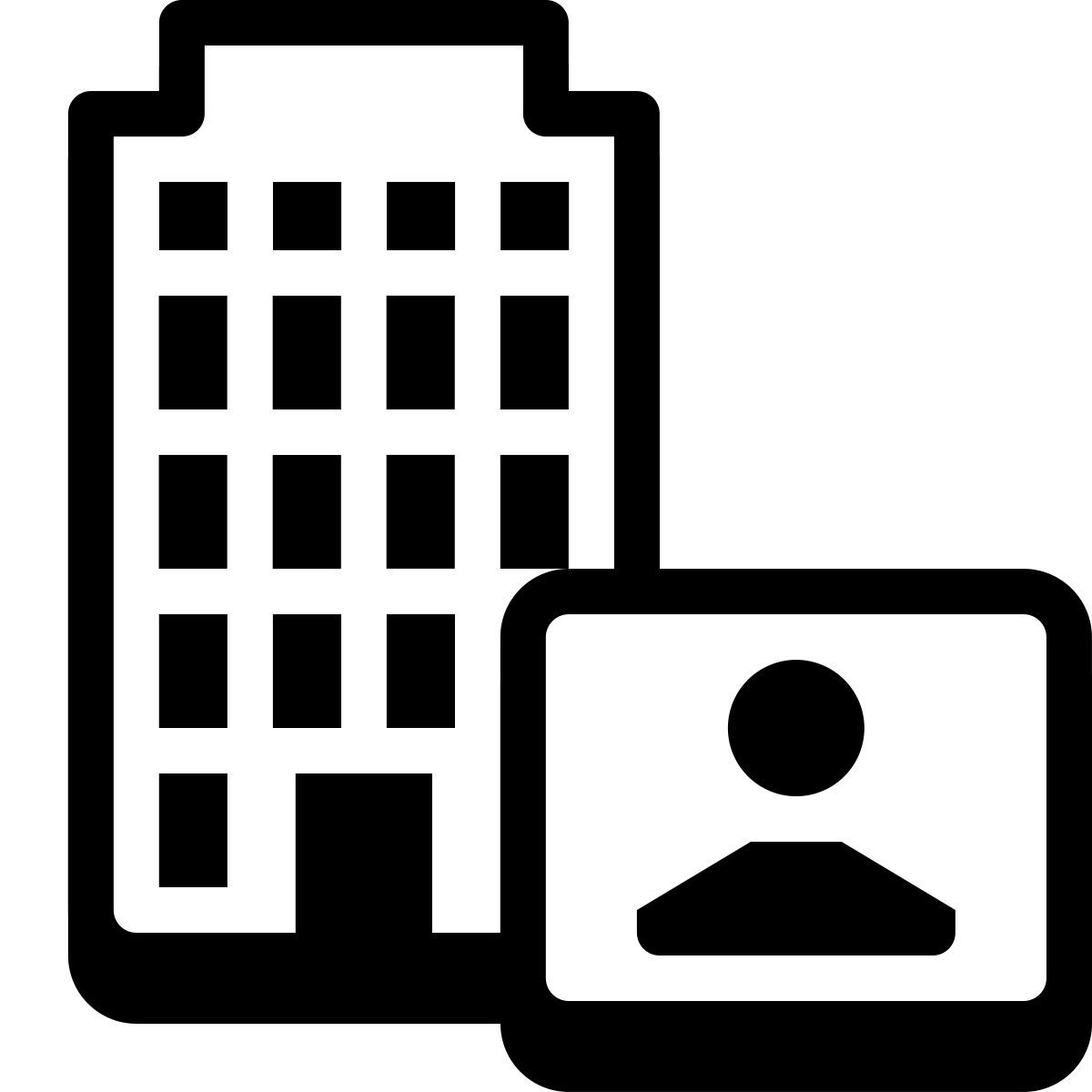 badges style 联系人添加到公司 icon