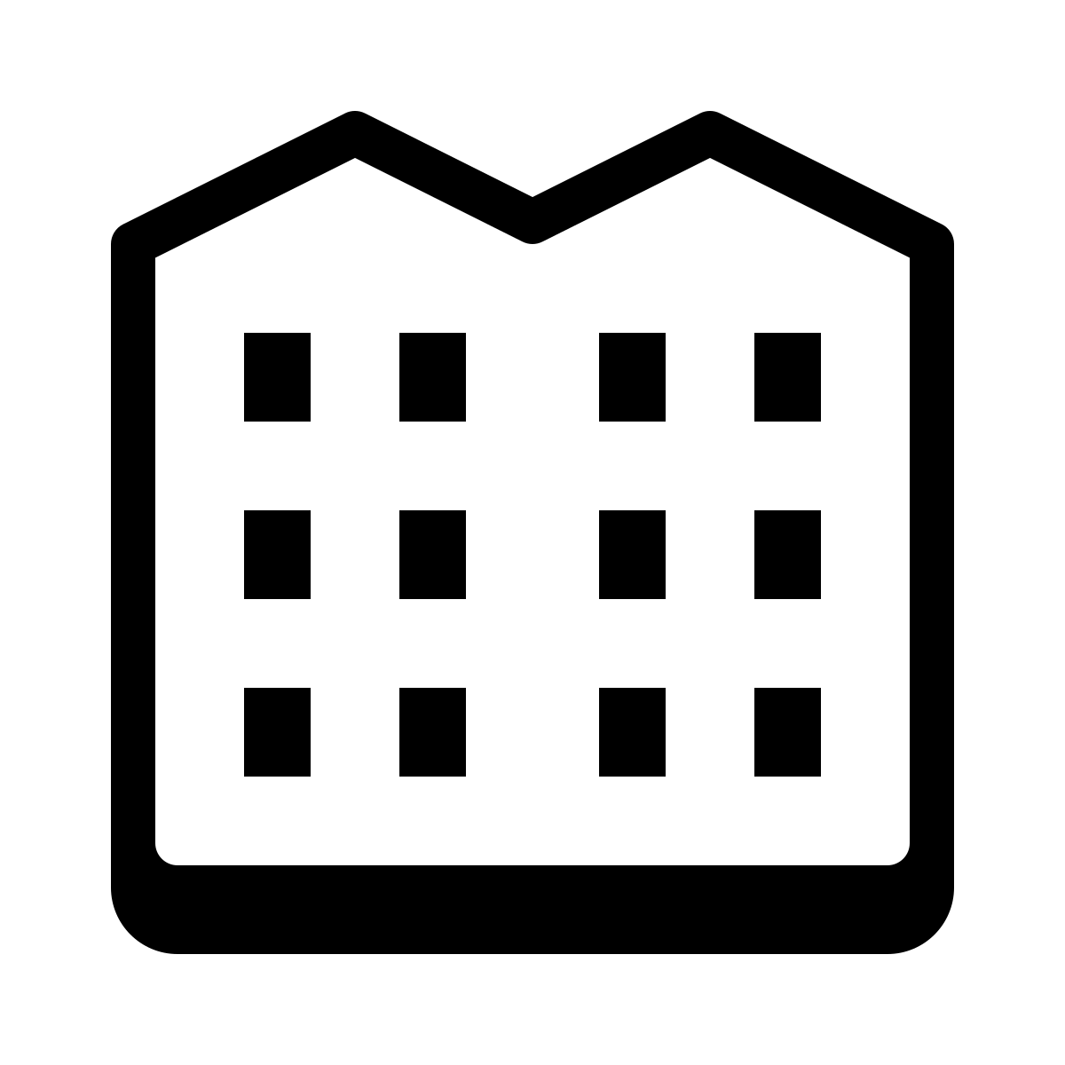 badges style apartment icon