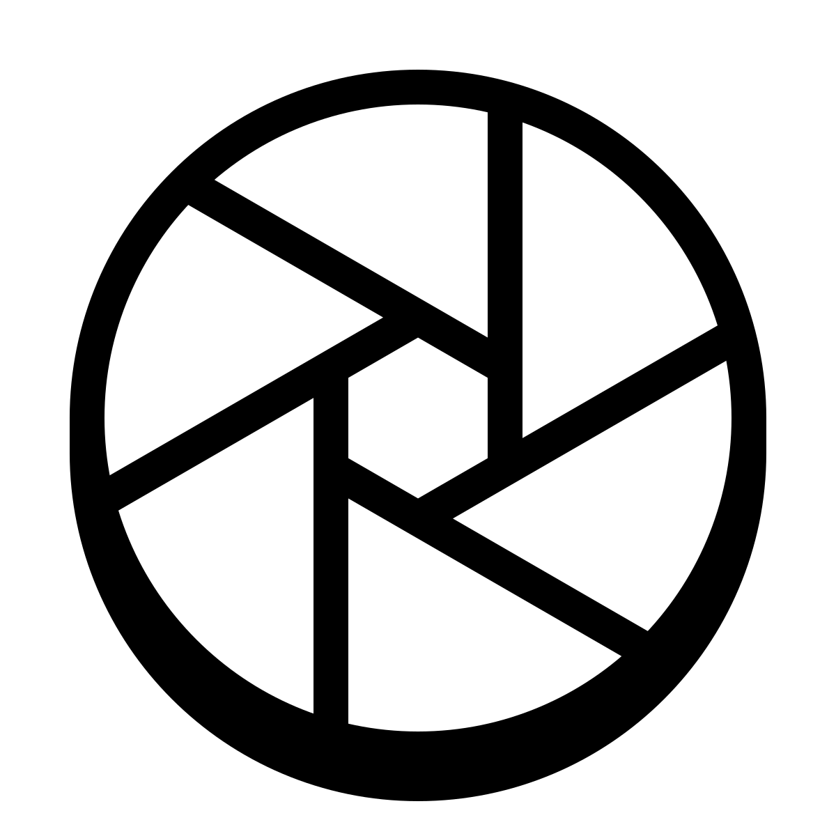 badges style aperture icon