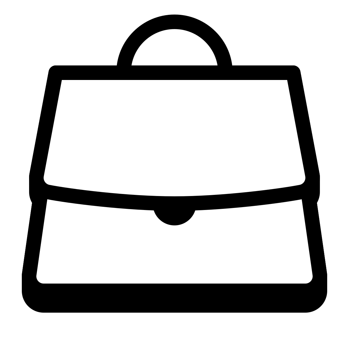 badges style bag front view icon