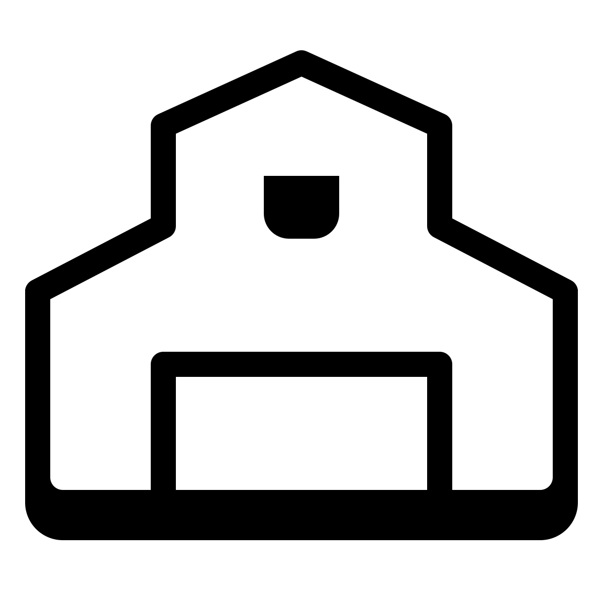 badges style barn icon