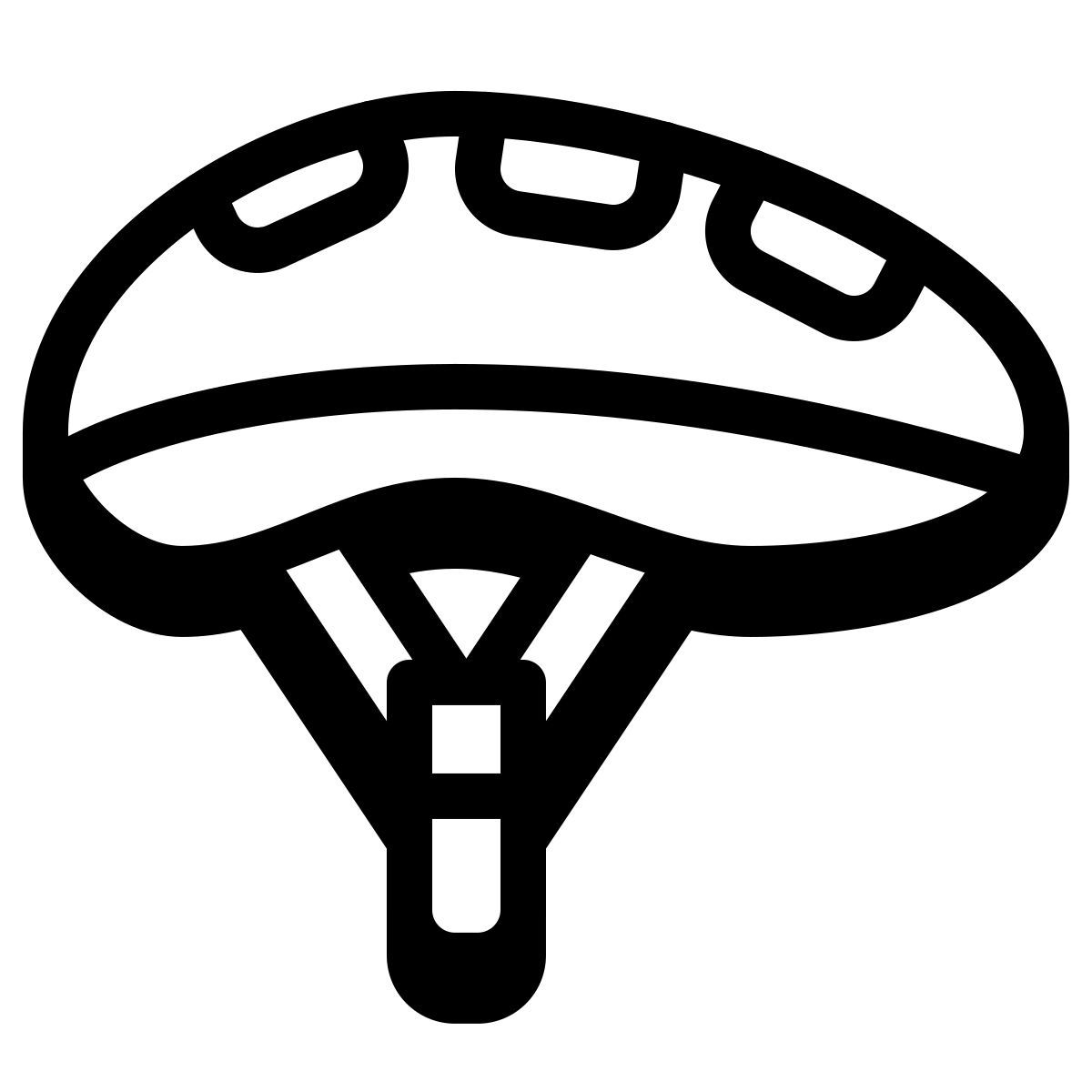 badges style fahrradhelm icon