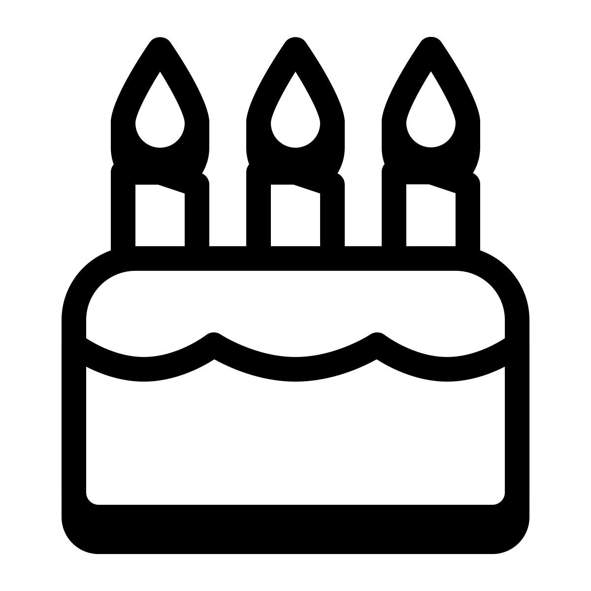 badges style birthday icon