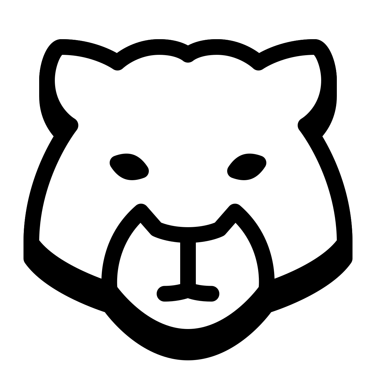badges style black jaguar icon