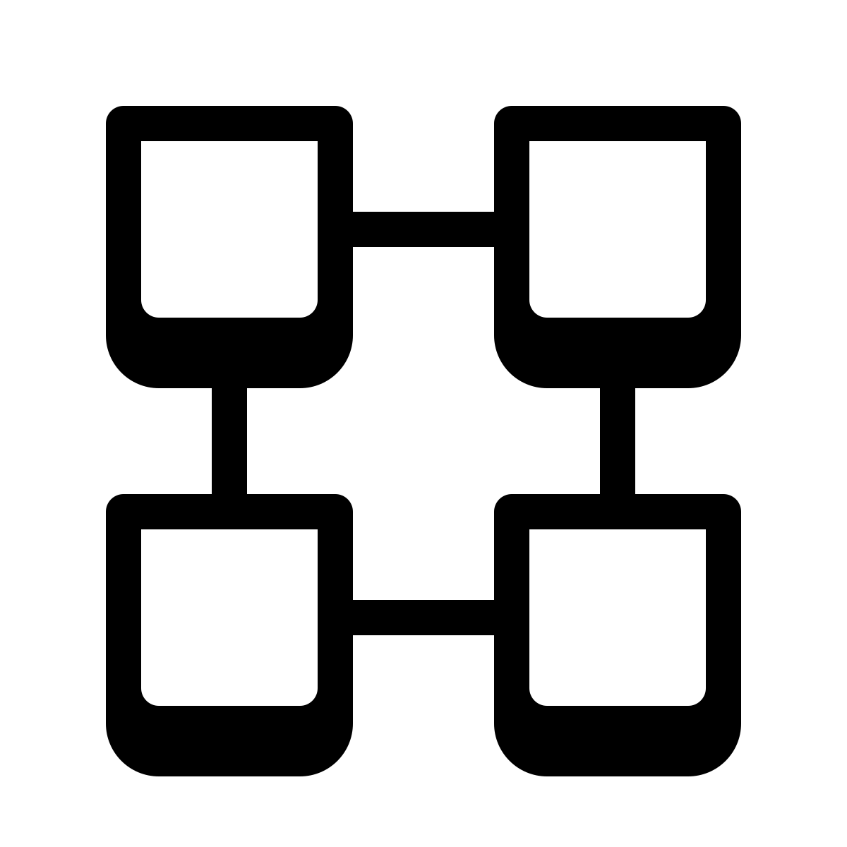 badges style blockchain technology icon