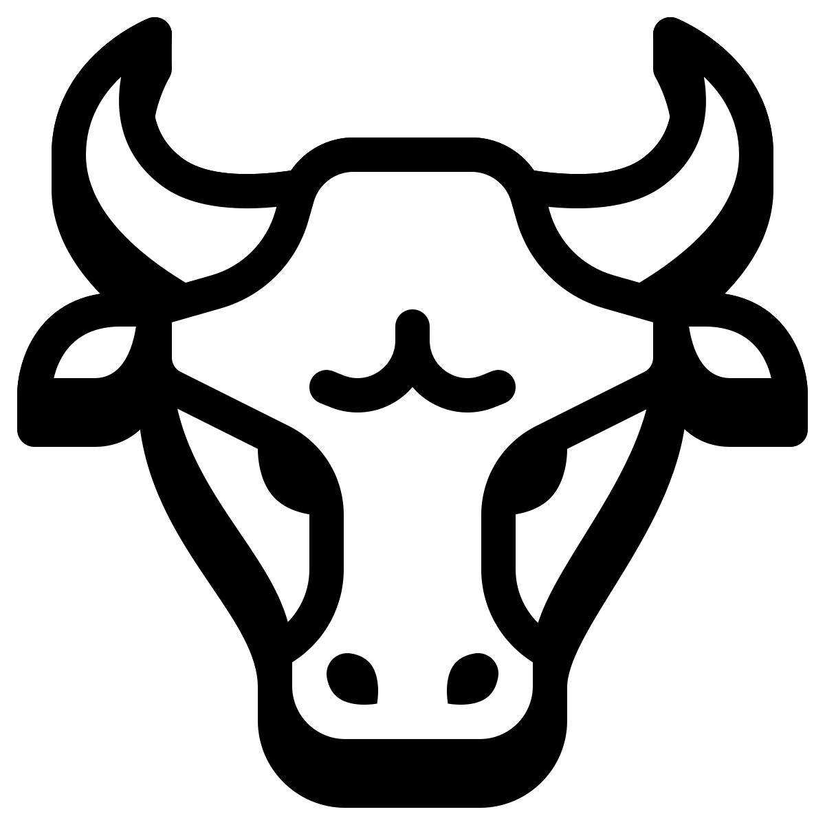 badges style bull icon