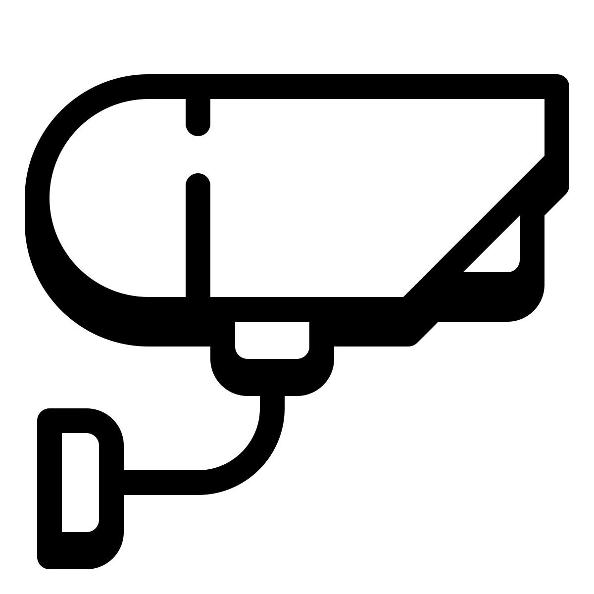 badges style bullet camera icon