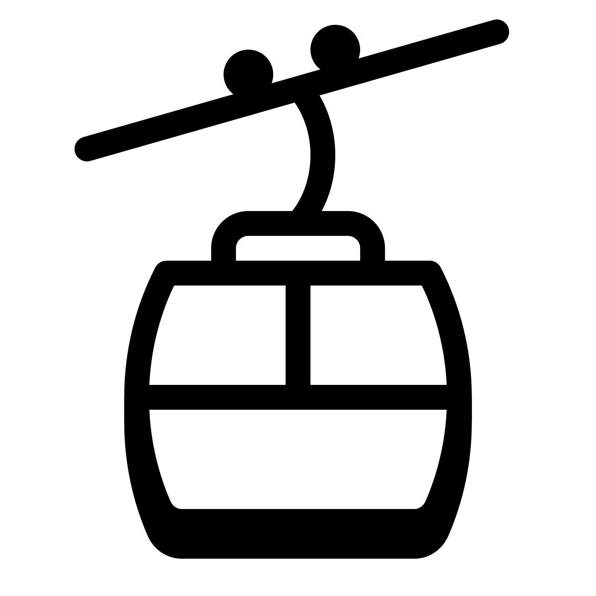 badges style 케이블카 icon