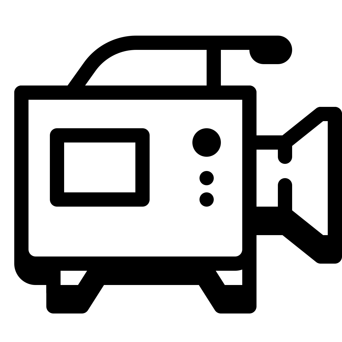 badges style camcorder pro icon
