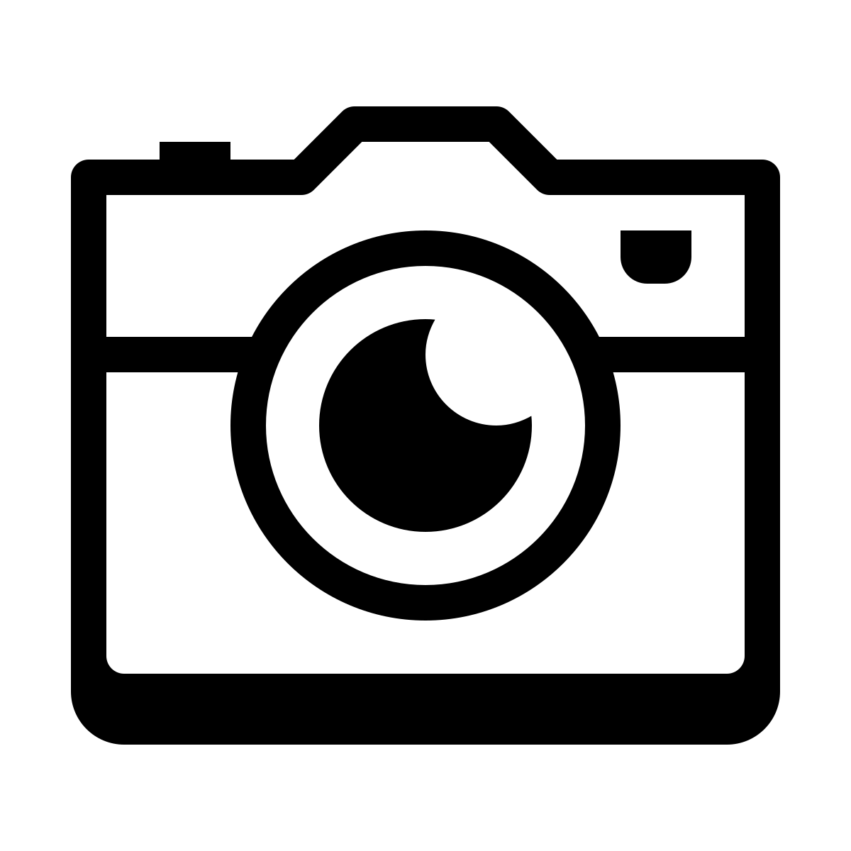 badges style camera icon
