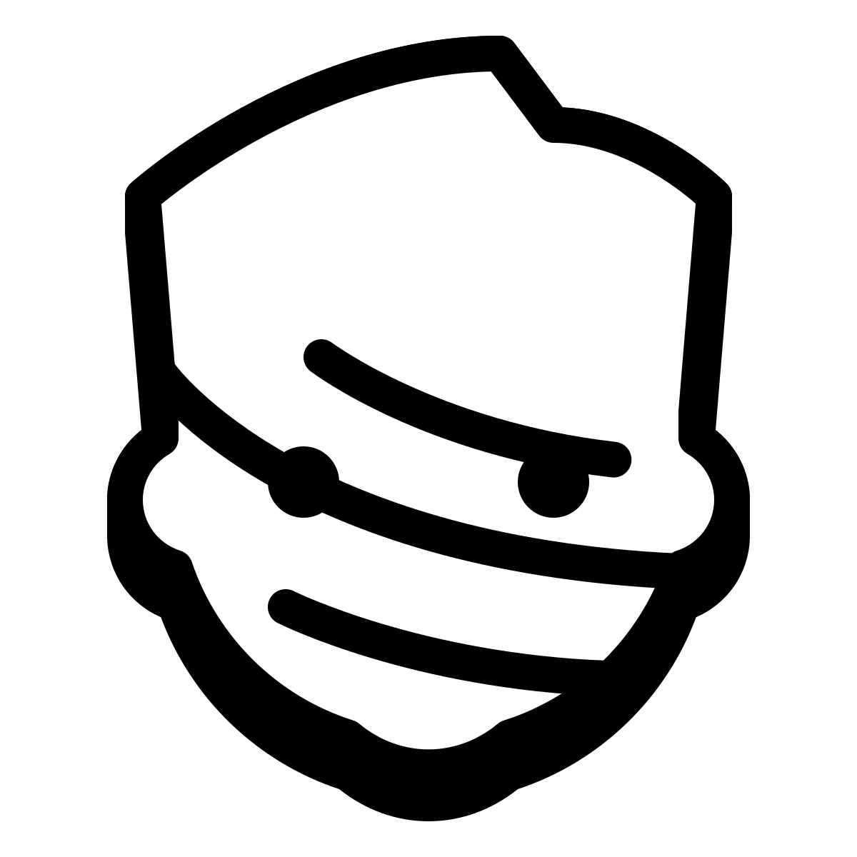 badges style camo cream icon