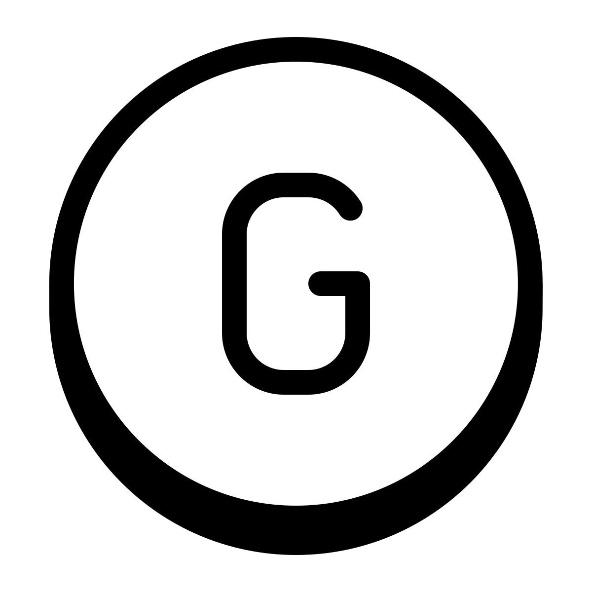 badges style 盘旋g icon