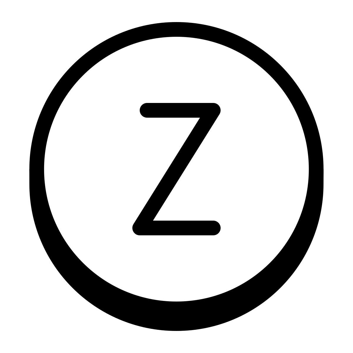 badges style z en círculos icon