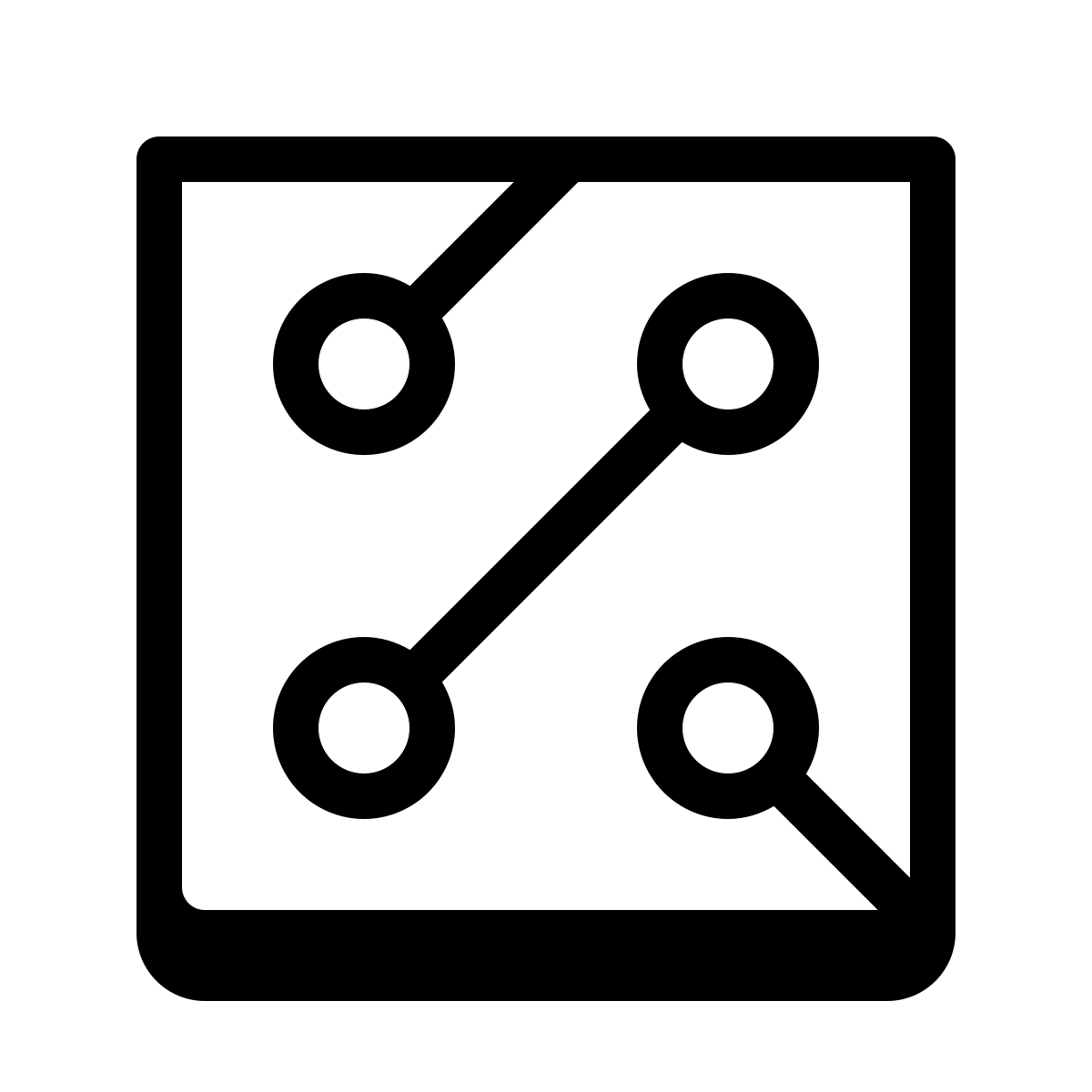 badges style circuit icon
