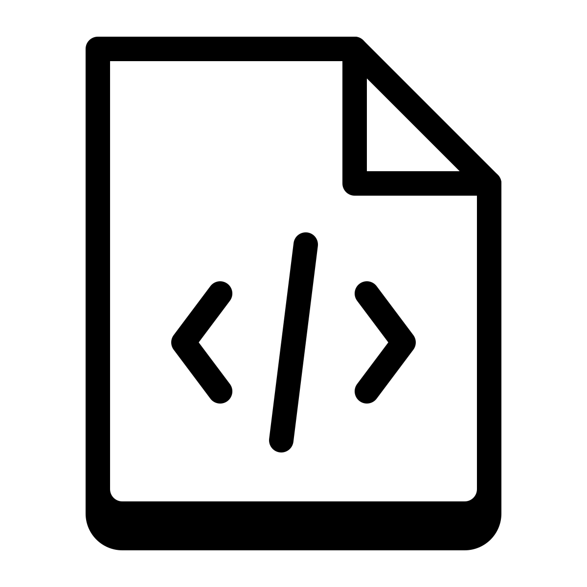 badges style code file icon