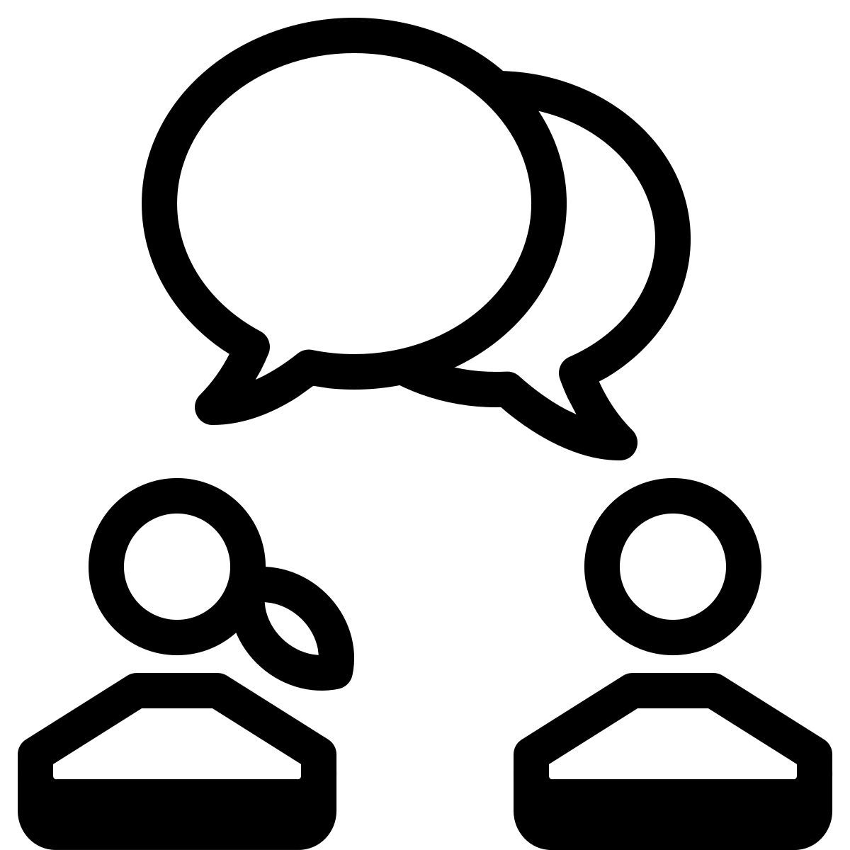 badges style brainstorming icon