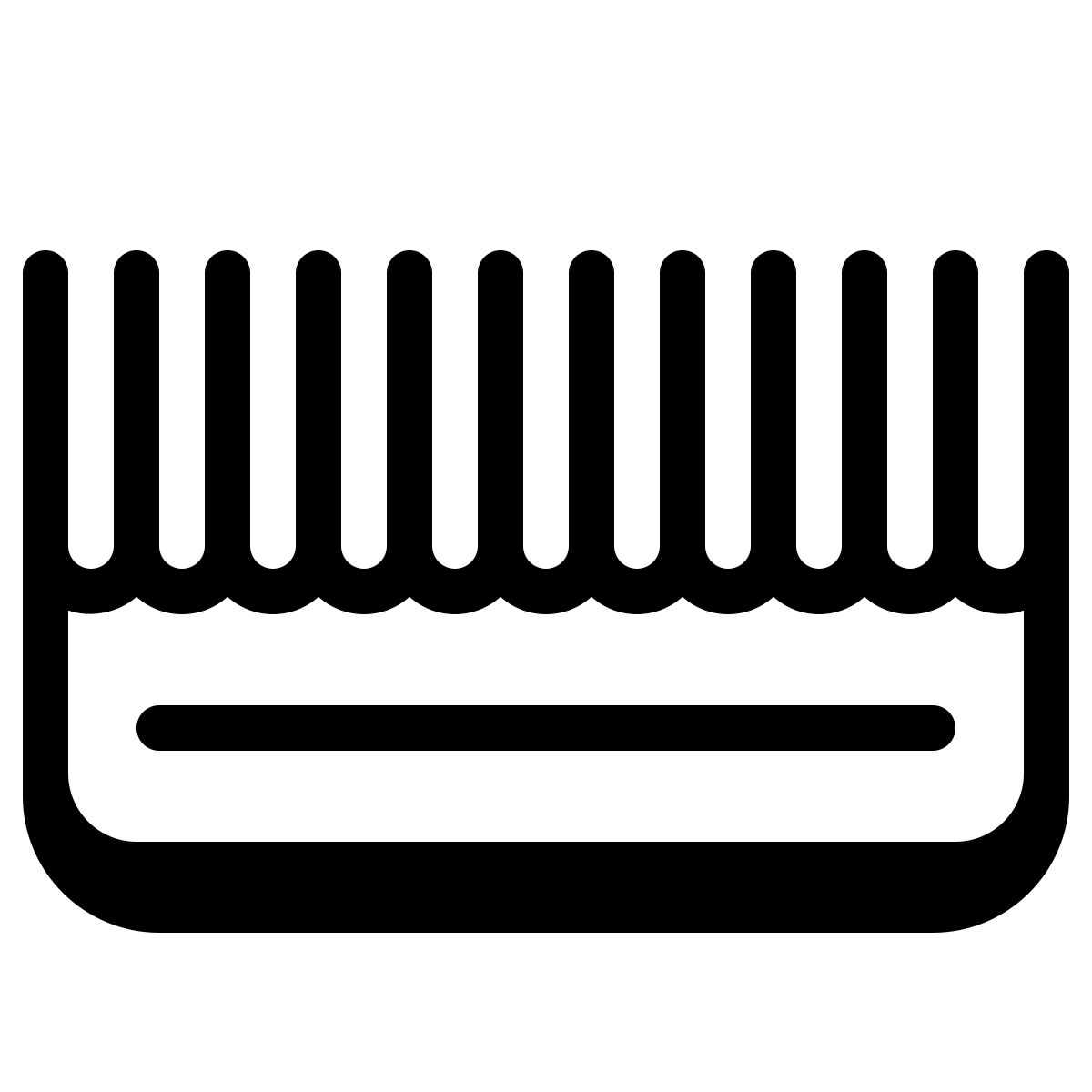 badges style comb icon
