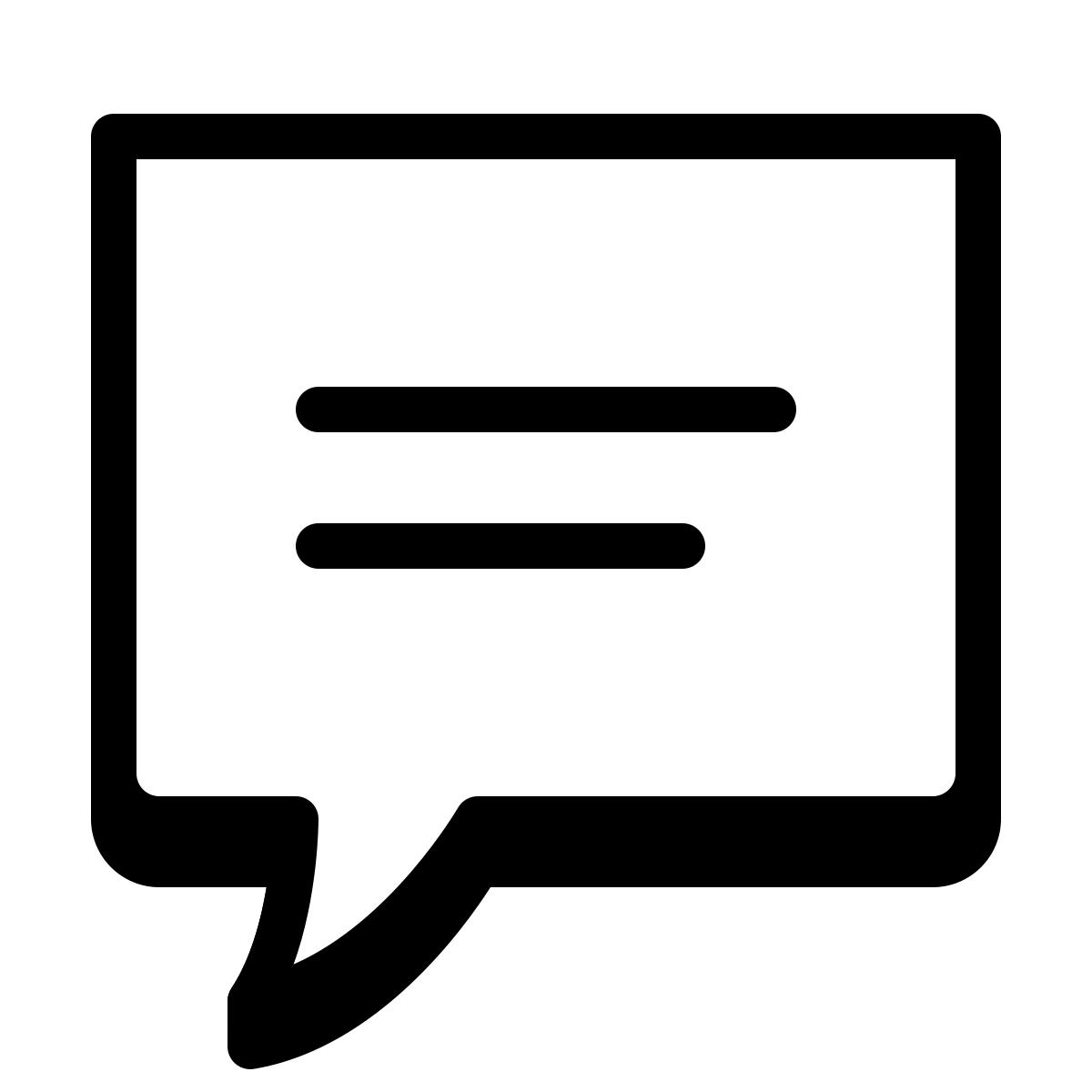badges style comments icon