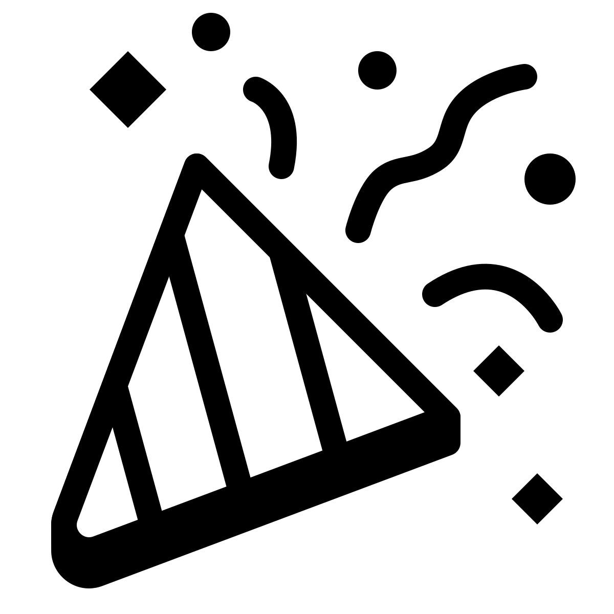 badges style konfetti icon