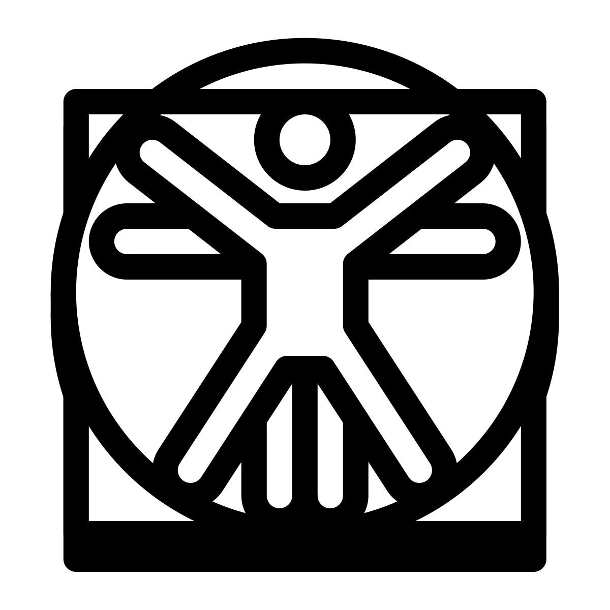 badges style da vinci icon